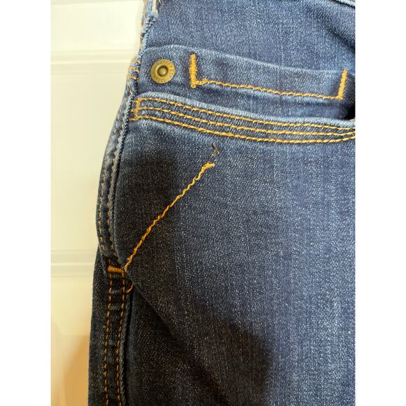 Carhartt Relaxed Fit Blue Jeans Straight Leg‎ Size 4 - Picture 2 of 8